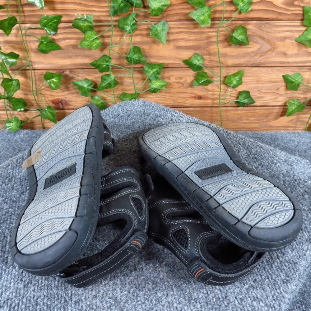 Khombu Will Men Sport‎ Sandal Size 9 Outdoor Casual Hiking Black Synthetic